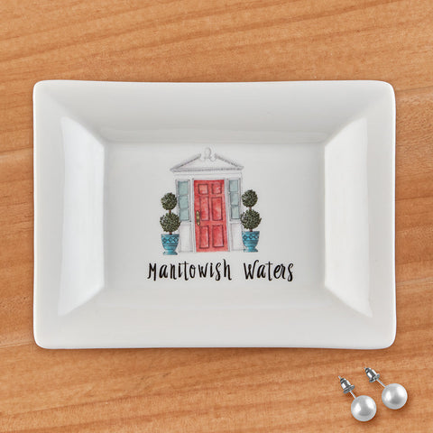 Manitowish Waters Porcelain Trinket Dish