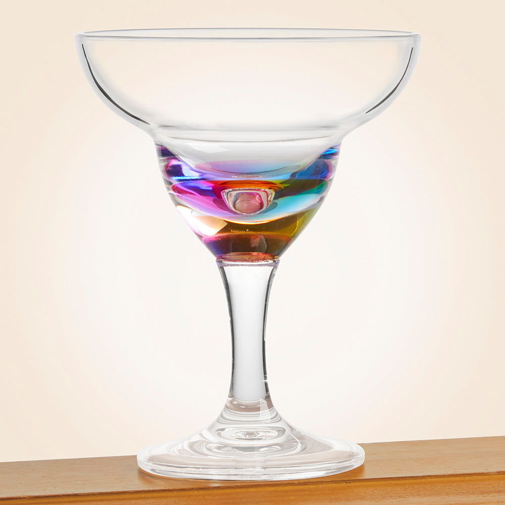 Jewel Acrylic Margarita Glass