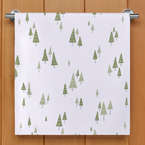 Geometry Tea Towel, Woodruff