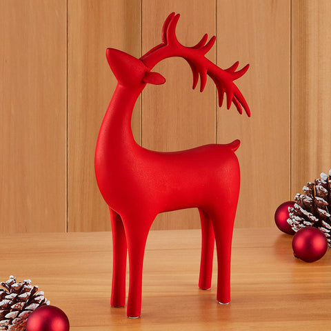 Resin Nordic Reindeer Figurines