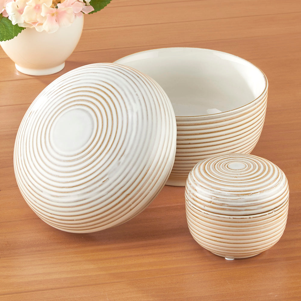 Toda Ceramic Lidded Jar