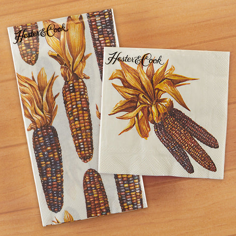 Hester & Cook Paper Napkins, Maize
