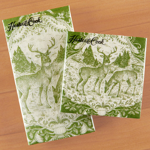 Hester & Cook Paper Napkins, Fable Toile