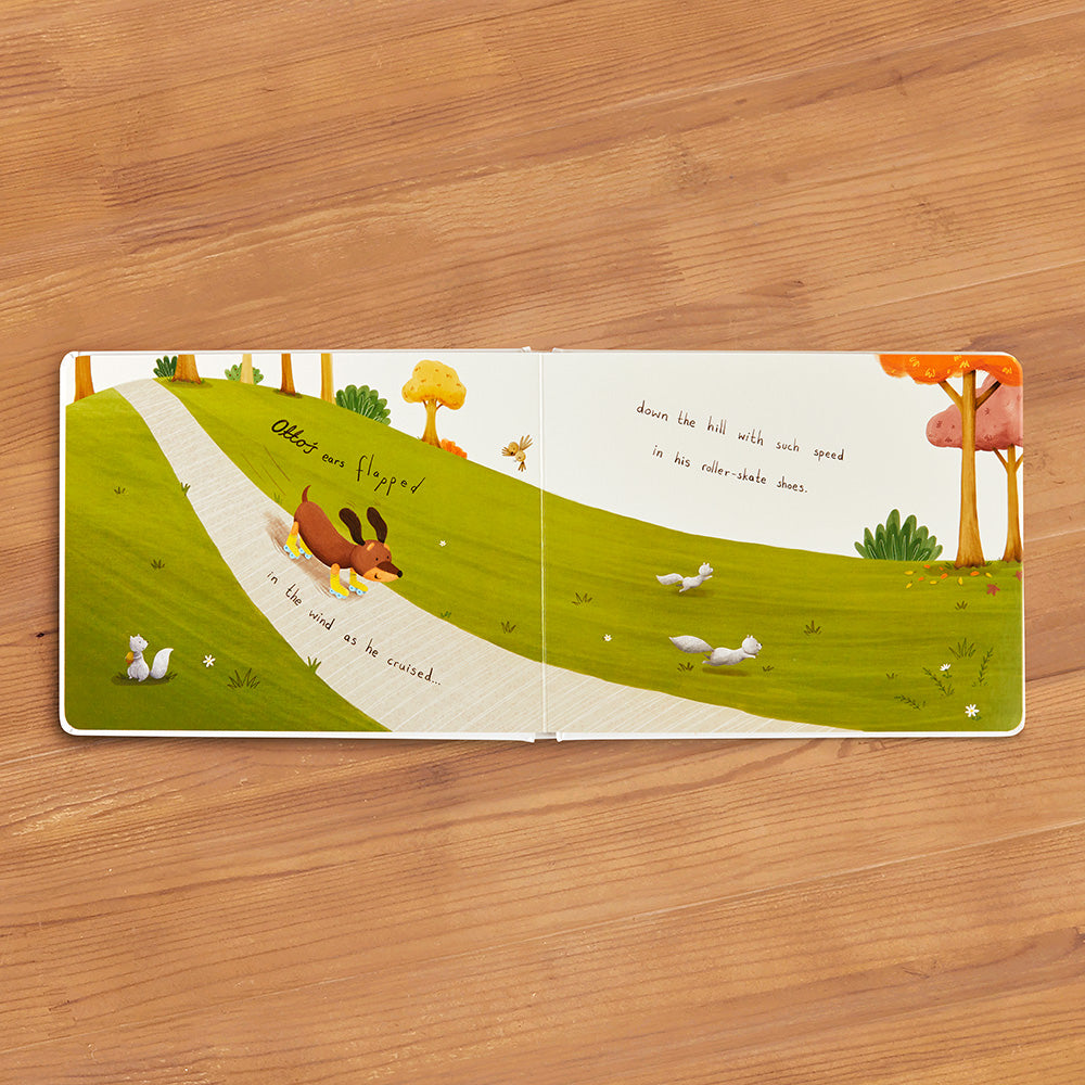 "Otto The Loyal Long Dog" Board Book by Jellycat