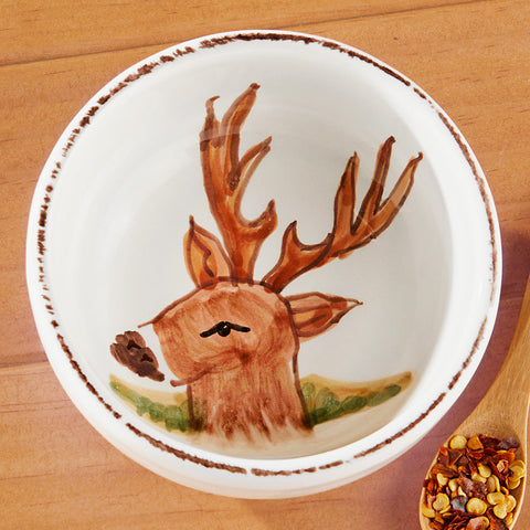 Vietri Wildlife Serveware, Condiment Bowls