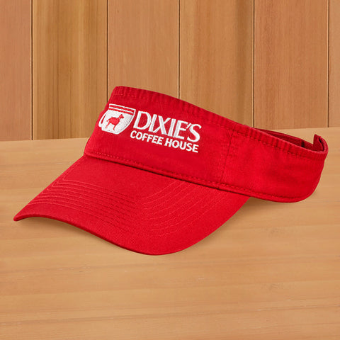 Dixie's Coffee House Sun Visor