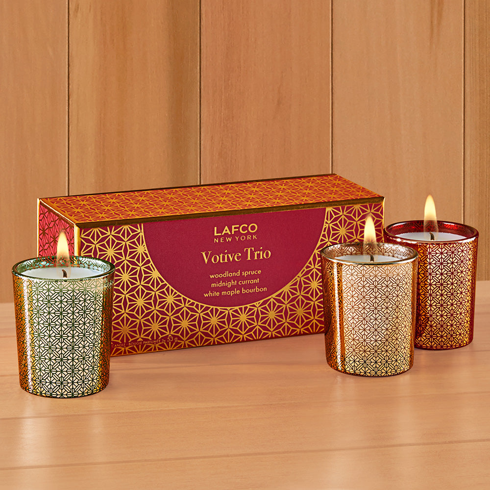 LAFCO Holiday Candle Trio Gift Set