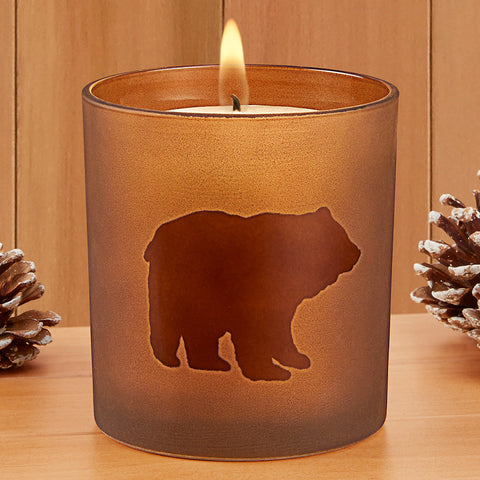 Woodland Bear Candleholder