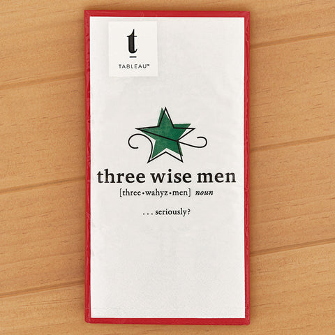 Tableau Paper Napkins, 3 Wise Men