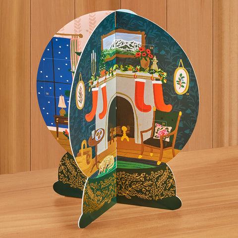 Rifle Paper Co. Advent Calendar, Snow Globe