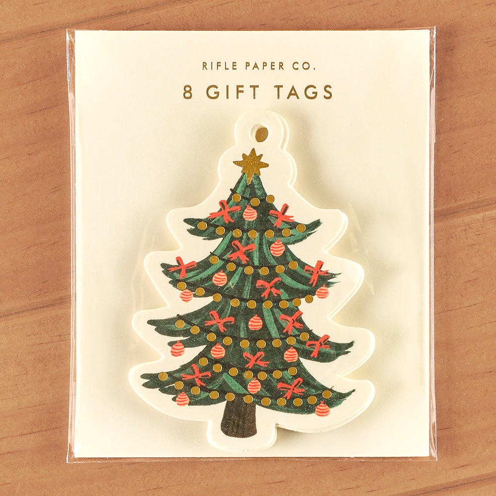 Rifle Paper Co. Gift Tags, Christmas Tree