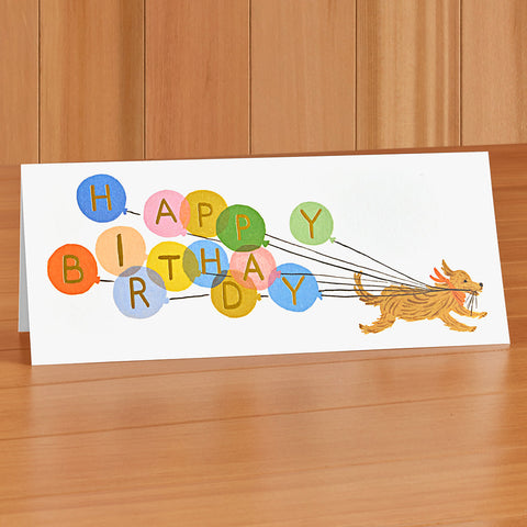 Rifle Paper Co. Birthday Card, Birthday Balloon