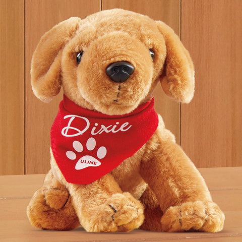 Yellow Lab Stuffed Animal Plush Toy, Dixie