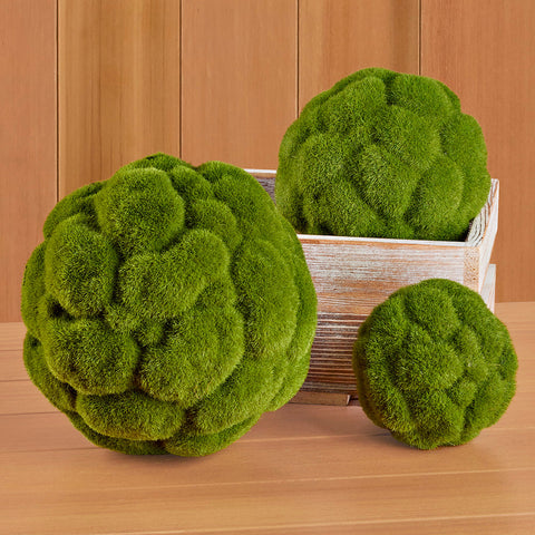 Giant Moss Balls, Artificial Decorative Moss Balls