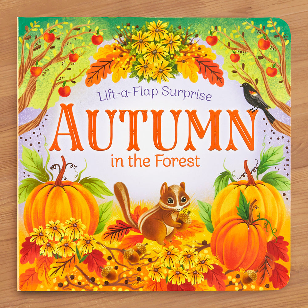 "Autumn in the Forest" Lift-a-Flap Pop-Up Children's Board Book by Rusty Finch