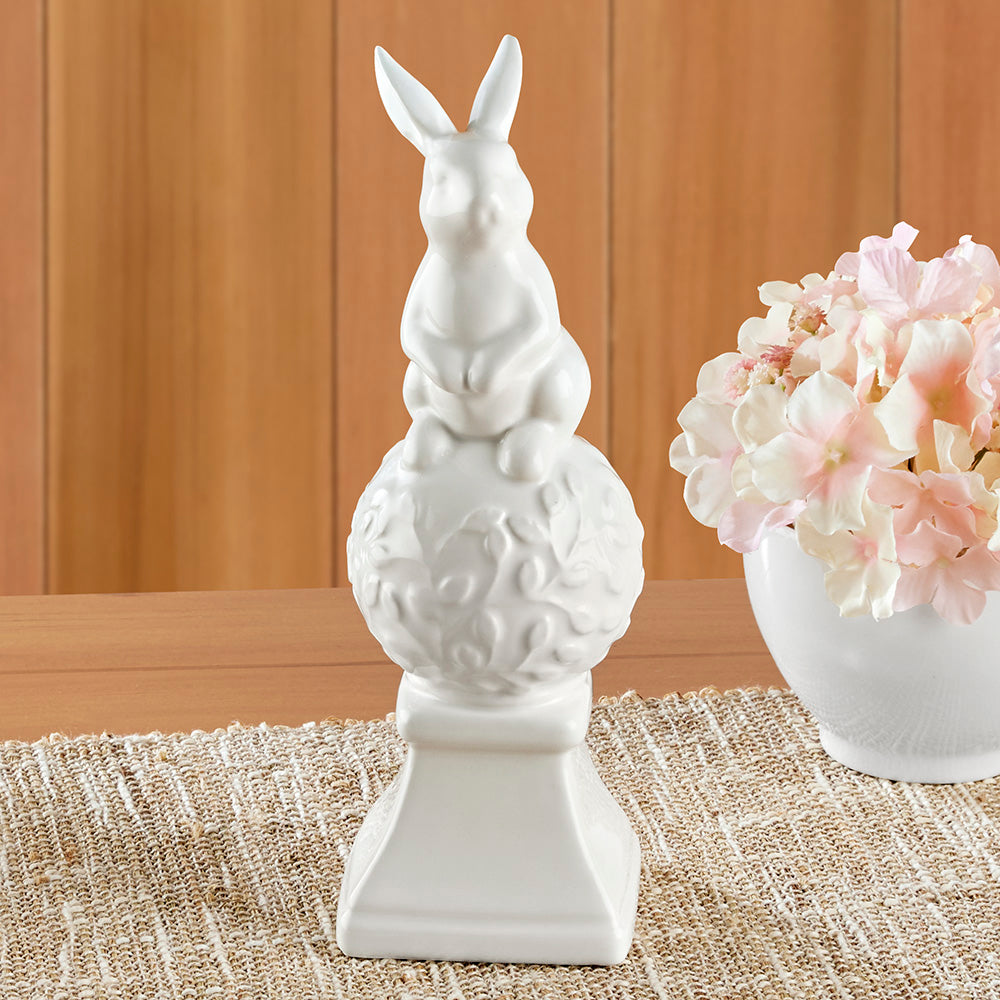 Ceramic Bunny Finials – To The Nines Manitowish Waters