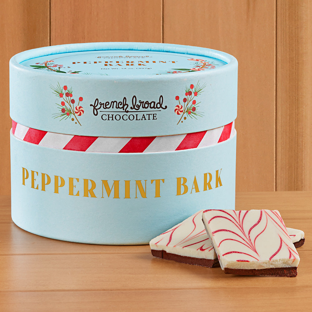 French Broad Chocolate Peppermint Bark