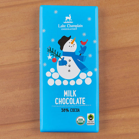 Lake Champlain Milk Chocolate Holiday Bar