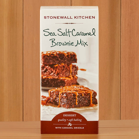 Stonewall Kitchen Sea Salt Caramel Brownie Mix