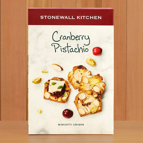 Stonewall Kitchen Cranberry Pistachio Biscotti Crisps