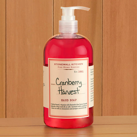 Stonewall Kitchen Hand Soap, Cranberry Harvest
