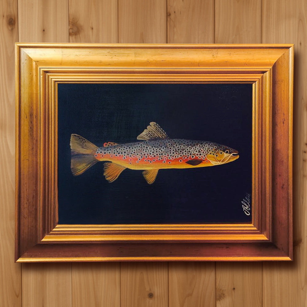Original Oil Painting by Alice Clay - Fish