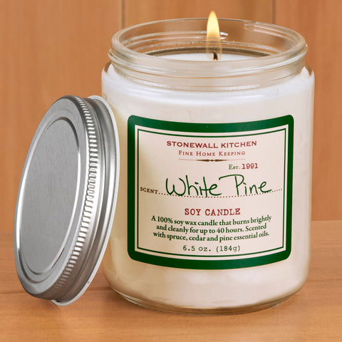 Stonewall Kitchen Soy Candle, White Pine