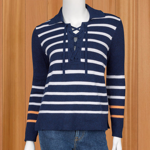 Kinross Women’s Lace-Up Polo