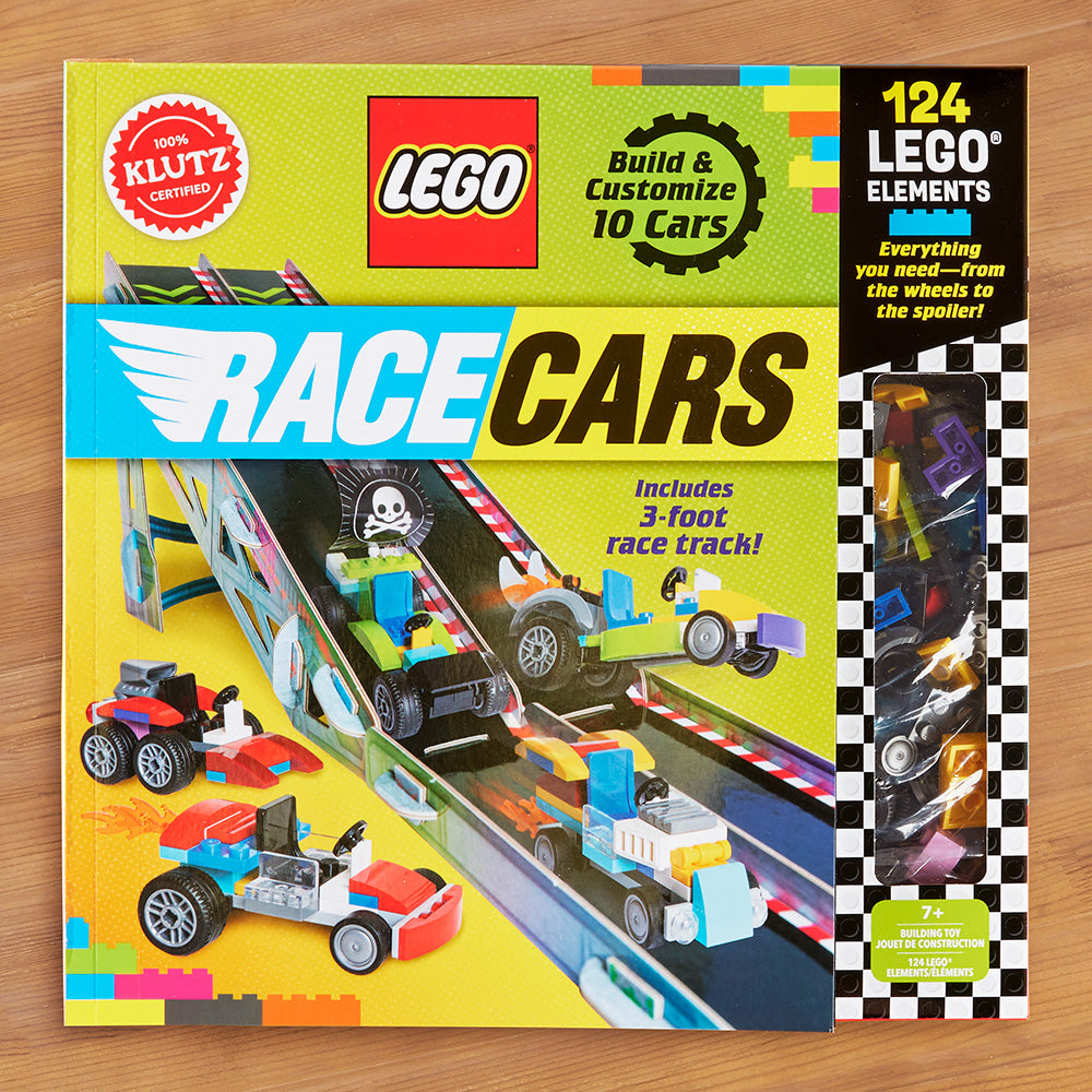 Lego Ractrack Klutz LEGO Race Cars Book & Activity Kit – To The Nines Manitowish Waters