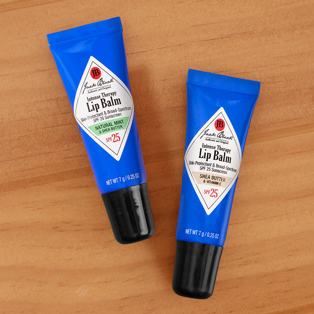Jack Black Intense Therapy Lip Balm SPF 25 To The Nines Manitowish Waters