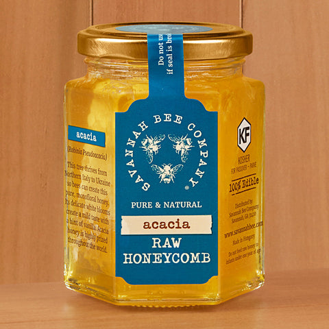 Savannah Bee Acacia Raw Honeycomb