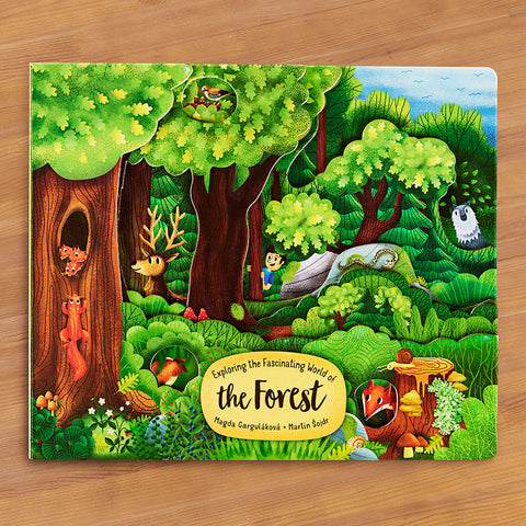 "Exploring the Fascinating World of the Forest" Board Book by Magda N. Gargulakova