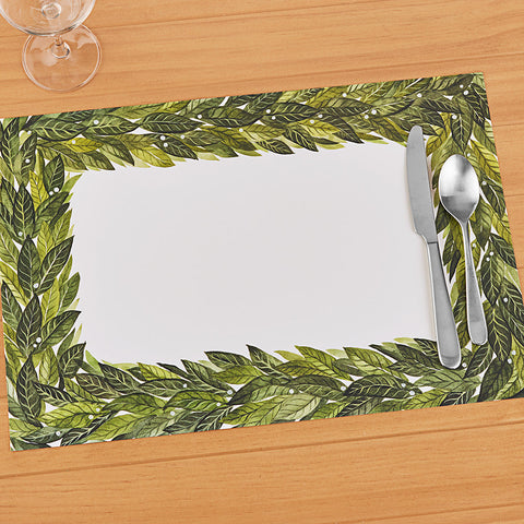 Hester & Cook Paper Placemats, Laurel