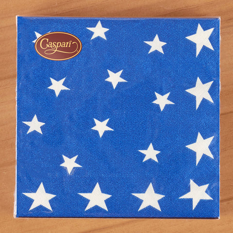 Caspari Paper Luncheon Napkins, Stars & Stripes