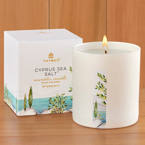 Thymes Cyprus Sea Salt Candle
