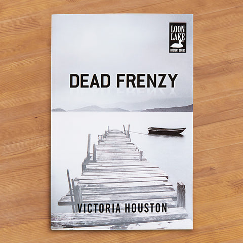 "Dead Frenzy" Mystery Novel by Victoria Houston
