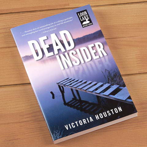 "Dead Insider" Mystery Novel by Victoria Houston