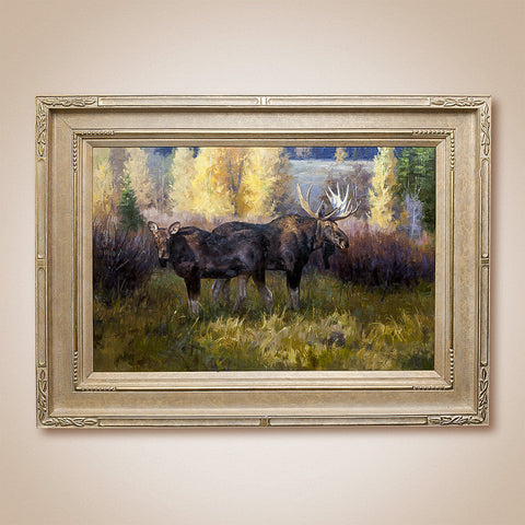 "Willow Flats" Original Oil Painting by Dwayne Brech