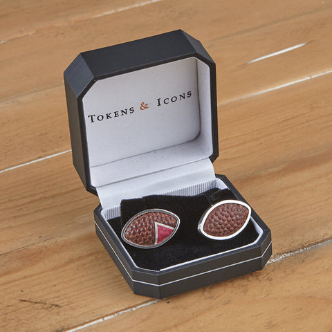 Chicago Bears Game Played Football Cuff Links