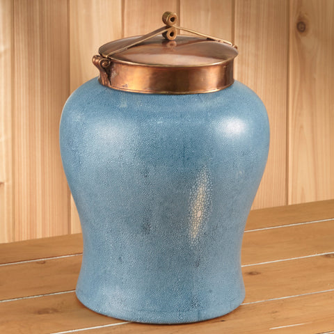 Shagreen Temple Jar