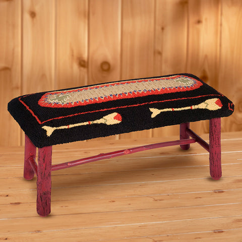 Chandler 4 Corners 32" Hickory Bench, Canoe