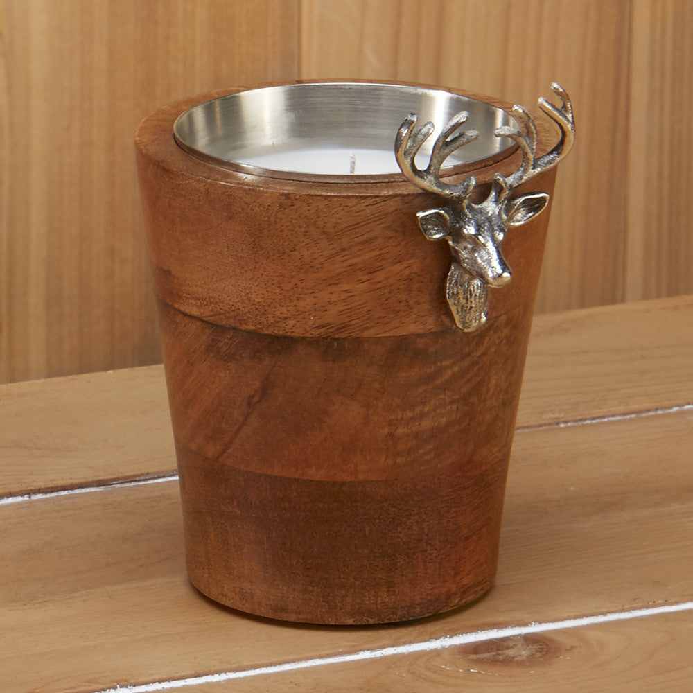 Stag Head Scented Candle