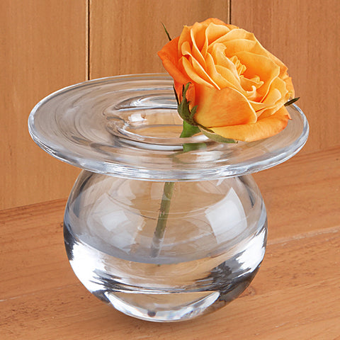 Water Droplet Glass Bud Vase
