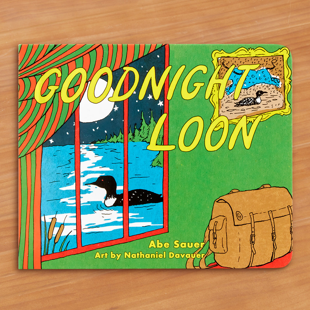 "Goodnight Loon" Children's Board Book by Abe Sauer