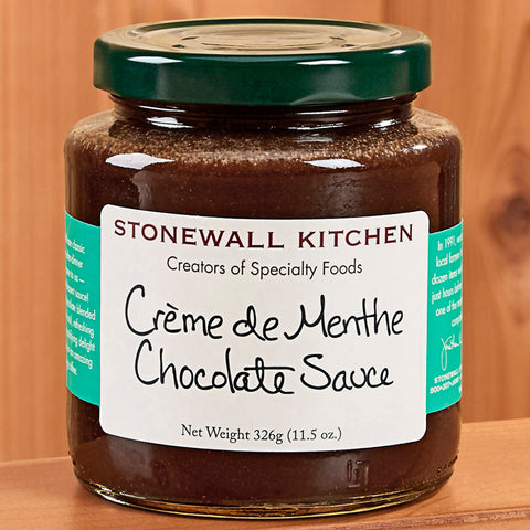 Stonewall Kitchen Crème de Menthe Chocolate Sauce