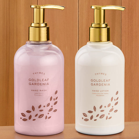 Thymes Goldleaf Gardenia Hand Wash/Lotion