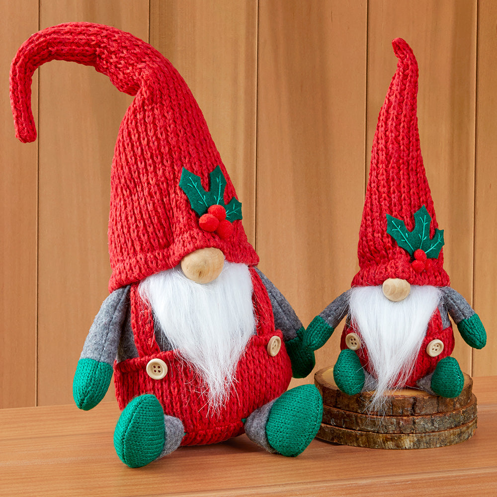 Holly Hat Christmas Gnomes