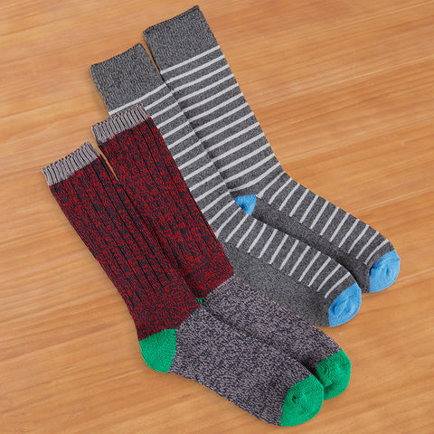 World's Softest Men's 1902 Metro Crew Socks