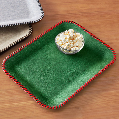 Bodrum Whipstitch Rectangle Vinyl Tray