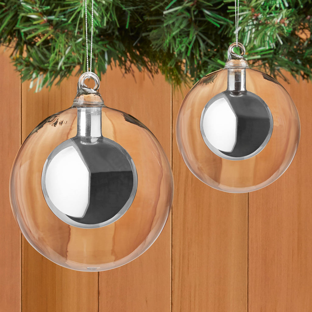 Double Glass Ball Ornament